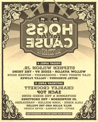 Hogs For A Cause: Charles Wesley Godwin & Stephen Wilson Jr. - 2 Day Pass